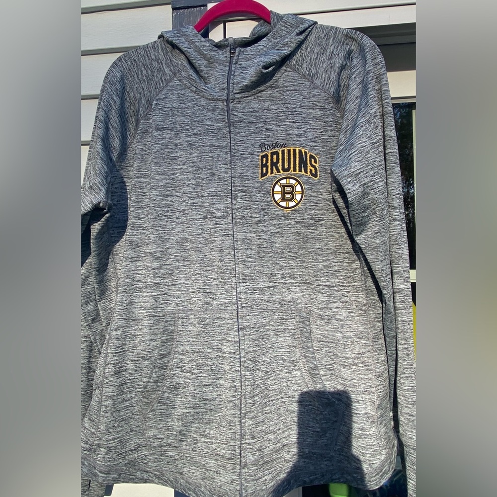 🎉HP🎉 Boston Bruins NHL Ladies G-111 4HER Carl Banks Women's Zip Hoodie XL